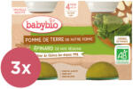 Babybio 3x BABYBIO Krumpli spenóttal 2x 130 g