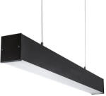 Kanlux 27411 ALIN 4LED 1X60-B Lineáris lámpatest LED T8 fénycsőhöz, 18W teljesítmény, fekete színben, G13 foglalattal, IP20 védettséggel, 220-240V (Kanlux 27411) (27411)