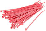  Műanyag kábelkötegelő, PA 6.6 piros, 4, 8x200 (15205048020006600003)