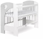 Klups Gyermekágy NEL Szív 120 x 60 cm fehér-szürke