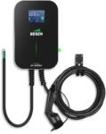 Besen WALLBOX elektromos autó fali töltő 22 kW (3x32A) (6m Type 2 töltőkábellel) (Green) LIMITED