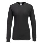 Portwest Women's Thermal T-Shirt Long Sleeve (fekete M) (B126BKRM)