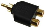 KáCsa Audió Conector Adaptor RCA-RCA KaCsa Audio AA-648G (AA 648G)