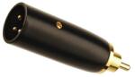 KáCsa Audió Conector Adaptor XLR-RCA KaCsa Audio MC-928G (MC-928G)