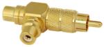 KáCsa Audió Conector Adaptor RCA-RCA KaCsa Audio RP-71G (RP-71G)