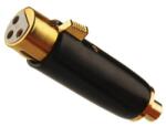 KáCsa Audió Conector Adaptor XLR-RCA KaCsa Audio MC-931G (MC-931G)