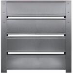 Top Profil Sistem Panou gard casetat Terra finisaj Mat Gri Grafit Ral 7024 150 cm x 102.4 cm H (20016)