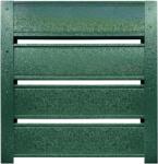 Top Profil Sistem Panou gard casetat Terra finisaj Structurat Verde Ral 6005 150 cm x 102.4 cm H (19972)