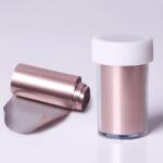 Everin Folie de transfer Rose Gold 4x100 cm | Decor metalic elegant pentru unghii (BP04)