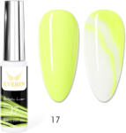 Everin Artistic Liner Gel EVERIN 8ml - 17 | Gel liner galben neon pentru contururi și modele luminoase de nail art (ART-17)
