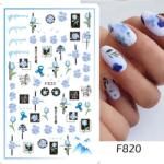 Everin Sticker decor unghii F820 - F820 - Everin. ro (F820)