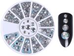 Everin Carusel Cristale cu Reflexii Unghii - Decor Nail Art Profesional SAF11 (SAF11)