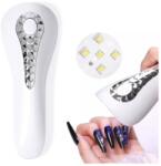 Everin Mini Lampă UV LED 18W Portabilă cu Acumulator | Manichiură Profesională (YC01-18W)
