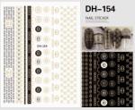 Everin Sticker decor unghii DH-154 - DH-154 - Everin. ro (DH-154)