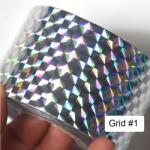 Everin Folie de transfer holografică BP-64 4x100 cm | Nail Art Profesional Everin (BP64)