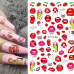 Everin Sticker decor unghii XF3386 - XF3386 - Everin. ro (XF3386)