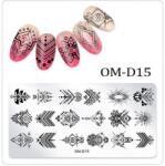 Everin MATRITA METALICA PENTRU STAMPILA - OM-D15 - Everin. ro (OM-D15)