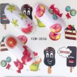 Everin Tatuaj decor unghii YZW-3036 - YZW-3036 - Everin. ro (YZW-3036)