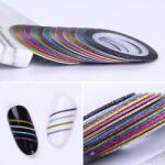 Everin Banda Decorativa Glitter Set 10 culori- 1mm. - BDG2 - EVERIN (BDG1)