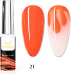 Everin Artistic Liner Gel EVERIN 8ml - 21 | Gel liner portocaliu aprins pentru nail art și detalii creative (ART-21)