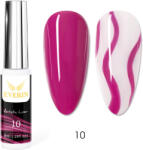 Everin Artistic Liner Gel EVERIN 8ml - 10 | Gel liner roz fuchsia intens pentru designuri nail art și contururi fine (ART-10)