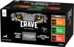 Crave Dog Dose Mixed Multipack Hrana umeda pentru caini adulti, mix de carne 6x400 g