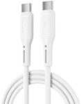 WIWU Cablu Date si Incarcare WiWu USB-C - USB-C WiWu Wi-C043E Starlink 60W 1m Alb