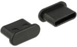 Delock Delock porvédő USB Type-C kimenethez fekete 10db (64014)