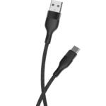 Maxlife Cablu Date si Incarcare Maxlife USB-A - USB-C MXUC-07 20W 1m Negru