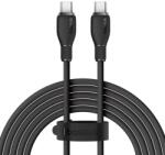 Baseus Cablu Date si Incarcare Baseus USB-C - USB-C Pudding 100W 1.2m Negru