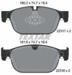 TEXTAR set placute frana, frana disc TEXTAR 2231701 (2231701)