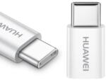 Huawei Adaptor Date si Incarcare Huawei microUSB - USB-C AP52 Alb (ad/micrUSB/USB-c/AP52-bl)