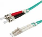 Valueline Cablu fibra optica Multimodal Value LC-ST OM3 50-120um 1m Verde (21.99.8721-10)