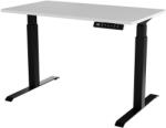 Cama MEBLE Birou Gaming Cama MEBLE Desk with electric height adjustment MOON 121x67x72-120 Black/White (104020)