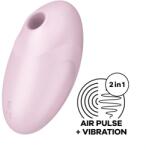 Satisfyer Stimulator Clitoris Vulva Lover 3 Air Pulse+Vibration, Silicon, USB, Roz Vibrator