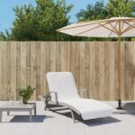 vidaXL 2 db fehér 400 GSM szövet strandtörölköző 75 x 200 cm (362670)