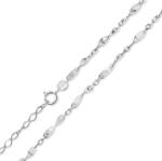 ÉkszerM Fehérarany Lánc (méret: 41-44) AU 90439