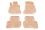 Rezaw-Plast Covorase Presuri Auto Cauciuc Dedicate Bej Mercedes W205 Clasa C 2014 - 2021 (ALM 201720B)