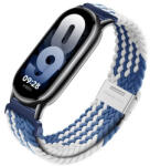  Forcell F-Design FX5 Xiaomi Mi Band 8 szíj, kék/fehér - phoner