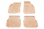 Rezaw-Plast Covorase Presuri Auto Cauciuc Dedicate Bej Audi A6 Allroad Quattro C6 2006 - 2011 | Audi A6 III C6 Pre Facelift 2004 -2008 (ALM 200303B)