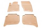 Rezaw-Plast Covorase Presuri Auto Cauciuc Dedicate Bej Porsche CAYENNE II 2010 - 2017 | VW TOUAREG II 2010 - 2018 (ALM 200111B)