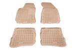 Rezaw-Plast Covorase Presuri Auto Cauciuc Dedicate Bej VW PASSAT B5 1996-2005 (ALM 200101B)