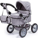 Bayer Design Cărucior pentru păpuși Trendy Doll Stroller Deep Grey