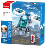 Sluban Metropolis - Helikopter töltőállomással építőjáték készlet (M38-B1217C)