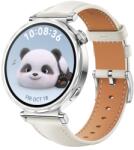  LEATHER Bőrszíj Huawei-hoz Watch GT 5 41mm KRÉMES WHITE