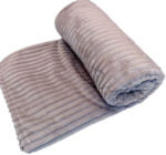  Baba pléd drapp puha bordás anyagból (babatakaro-drapp-100)