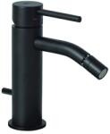 PAFFONI Baterie bideu Paffoni Light, M, 162 mm, ventil, mat, negru, LIG135NO (LIG135NO)