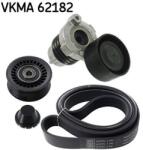 SKF Set curea transmisie cu caneluri SKF VKMA 62182 (VKMA 62182) - automobilus