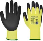 Portwest Manusi de protectie anti-taiere cu captuseala HiVis, rezistente la abraziune - Portwest A625 - galben/negru, L (A625Y8RL)