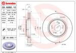 BREMBO Disc frana BREMBO 09. A866.11 - piesa-auto